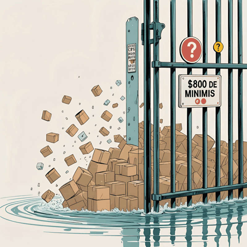 De minimis reform illustration